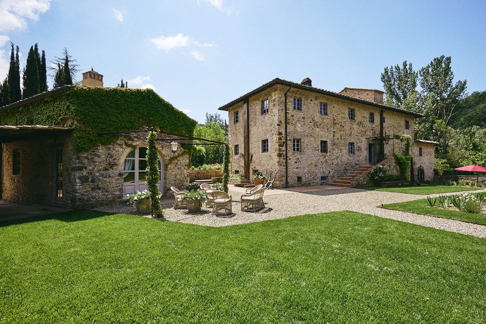 luxury rental villa Chianti