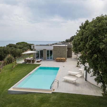 villa with swimming pool