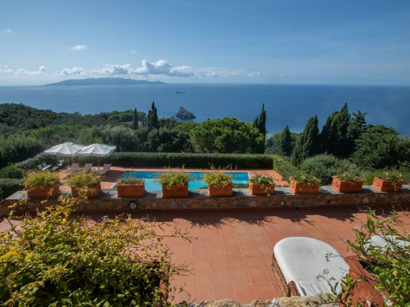 Villa for Rent Il Picchio, Porto Santo Stefano, Tuscany
