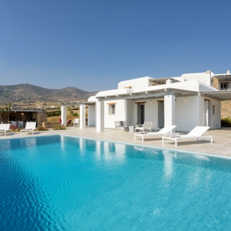 luxury villa rental Paros Greece