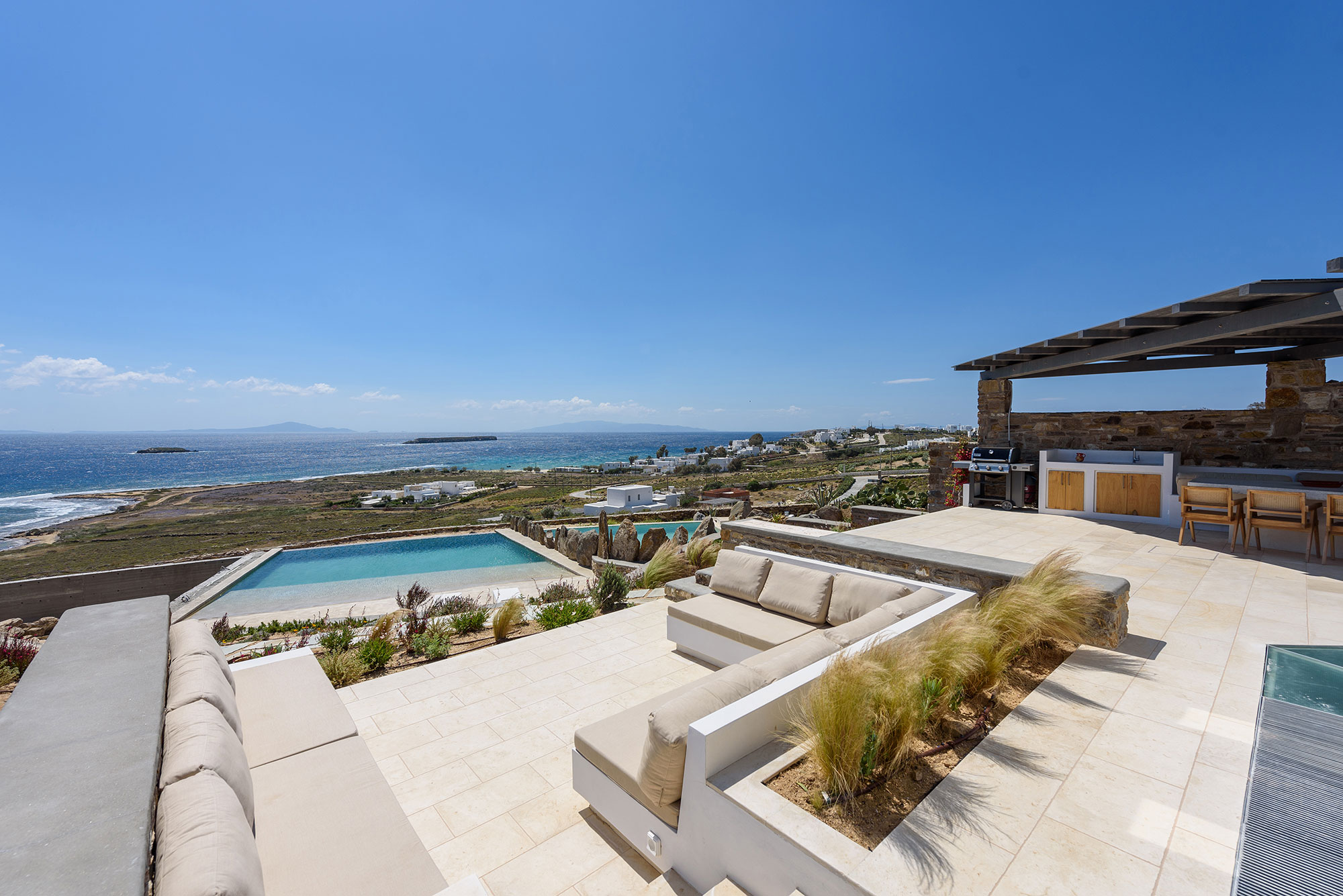 luxury villa rental Paros Greece