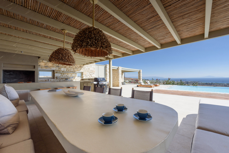 luxury villa rental Paros Greece